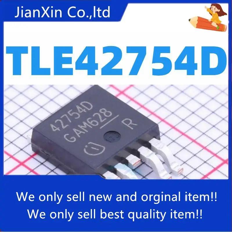 10pcs   TLE42754D 42754D SMD TO252-5 LDO ַ 450mA -42-45 V